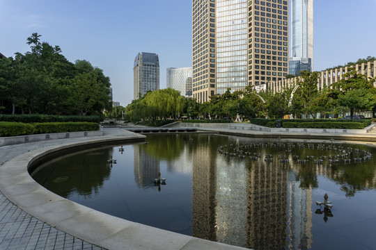 苏州工业园区建筑景观