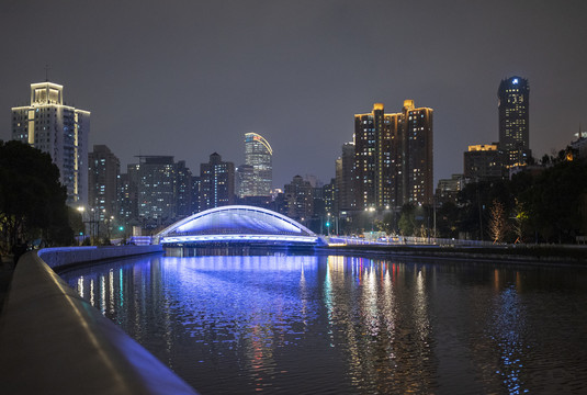 上海苏州河城市景观
