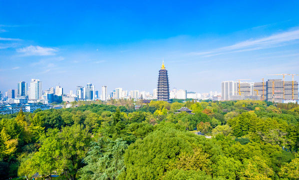 常州天宁寺与红梅公园