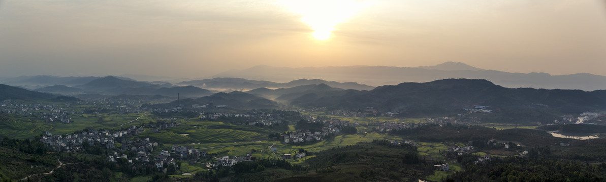 莲花南岭大地全景