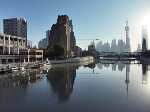 上海天际线全景