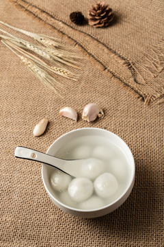 元宵节汤圆中国传统节日美食