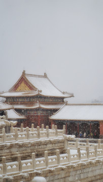 故宫雪景