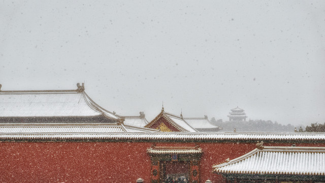 故宫雪景