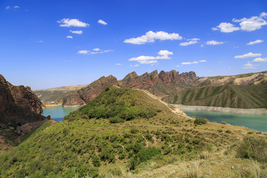 新疆玛纳斯石门子水库