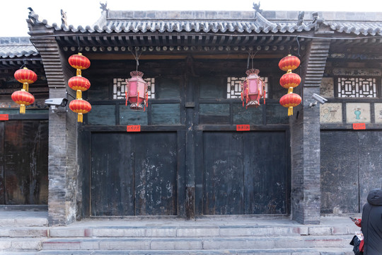 中式老房子门头