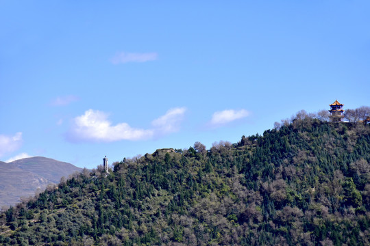 二郎山风光