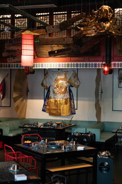 中式高端餐厅装潢