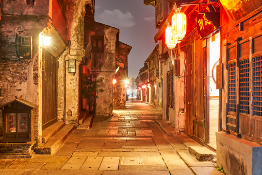 西塘老街夜景