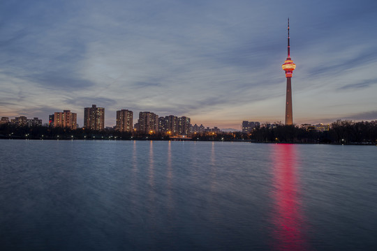 中央电视塔夜景