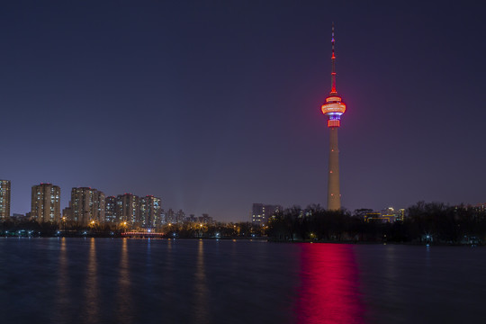 中央电视塔夜景