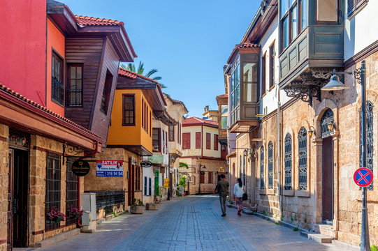 土耳其安塔利亚卡莱伊奇老城区