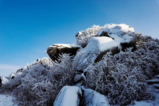 覆卮山雪景6