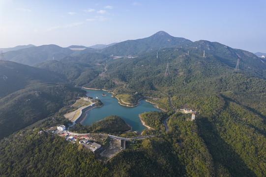 深圳梅沙尖和三洲塘水库