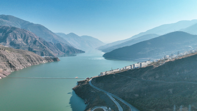 白鹤滩风景