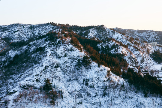 冬日雪山