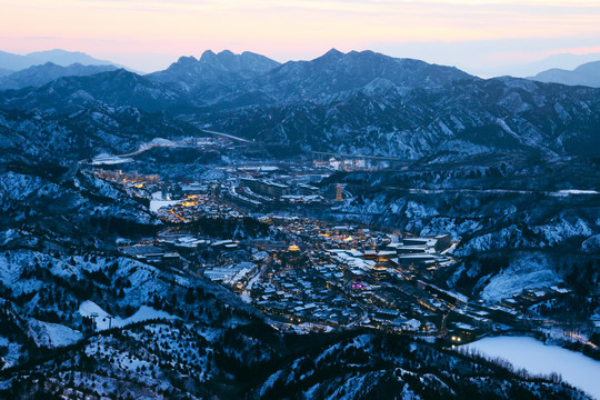 古北水镇雪景