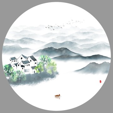 山水画