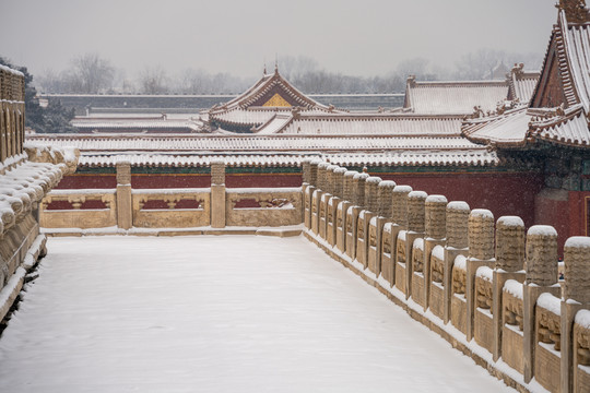 故宫下雪