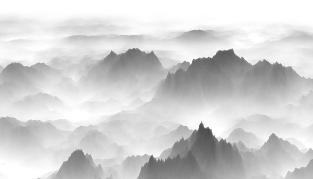 水墨山水