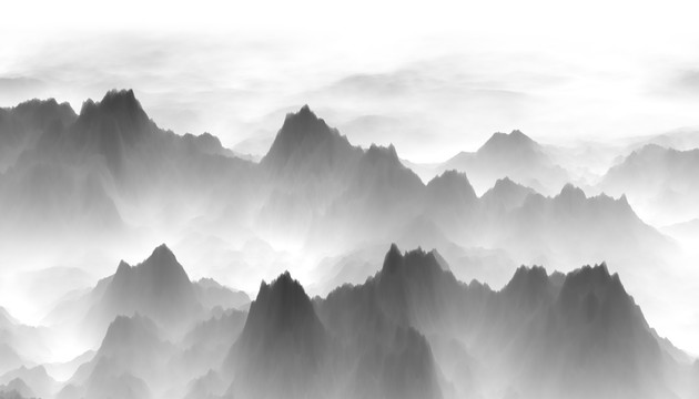 水墨山水