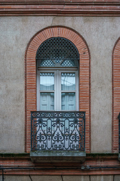 欧式建筑复古窗台