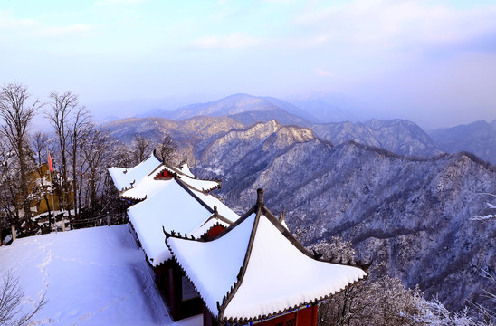 竹溪高山大雪