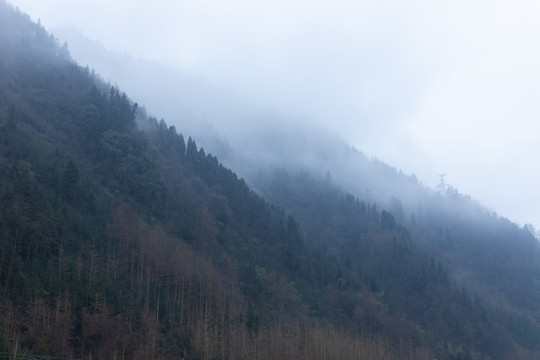 四川德阳绵竹清镇大山