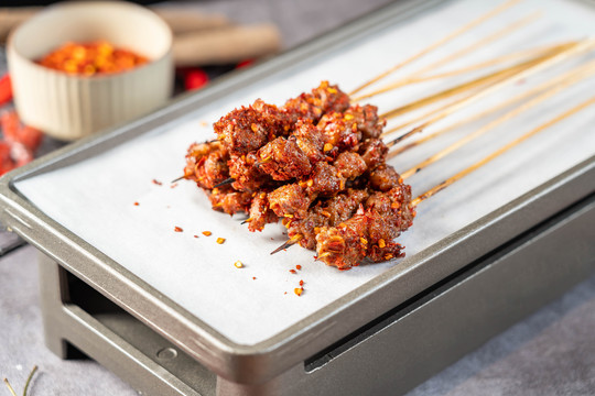 烤羊肉小串