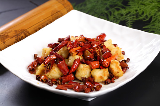 香辣鸡丁