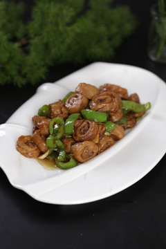 尖椒炒肥肠