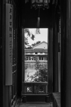门景框景