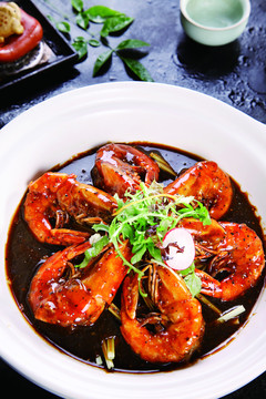 黑胡椒大虾
