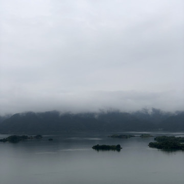 湖景风光