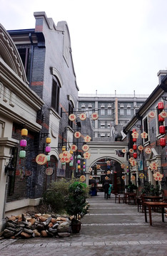 老上海小巷街景