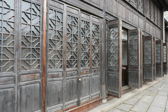 民国建筑老式木门窗