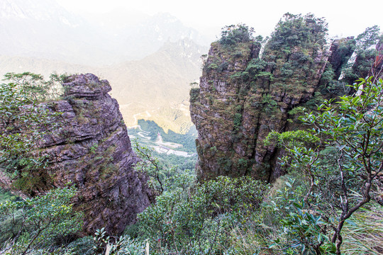 北帝山旅游风景区仙人谷