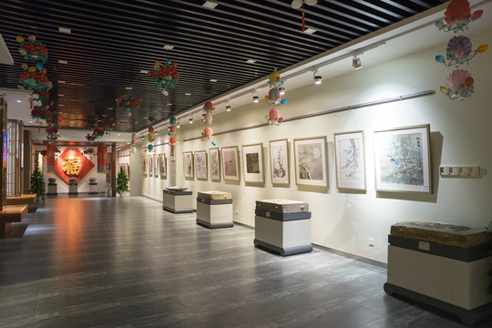 南京明孝陵博物馆展厅