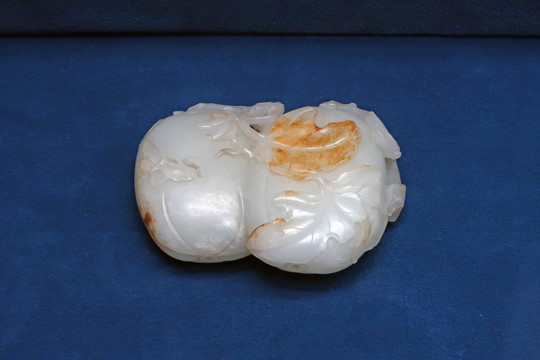 白玉雕瓜瓞绵绵