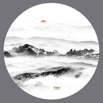 山水纹