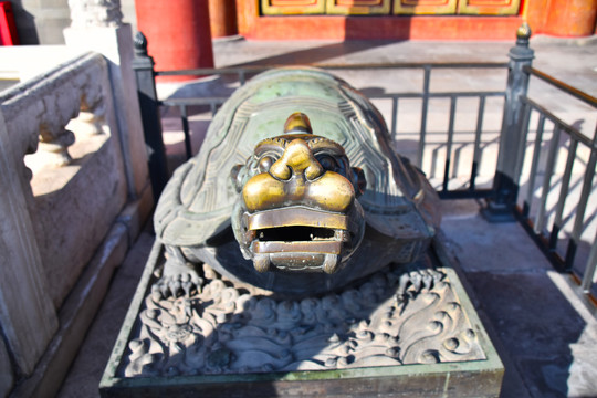 北京故宫神龟