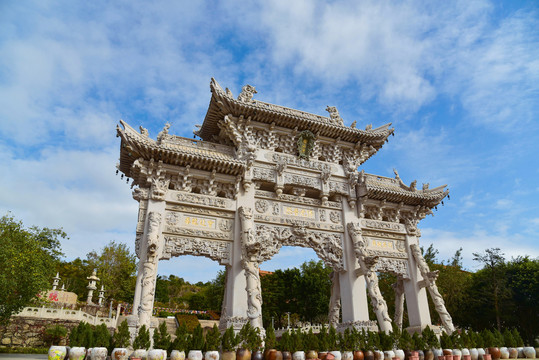 厦门同安梅山寺建筑景观