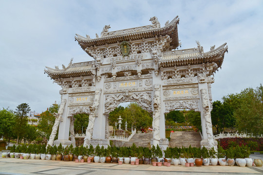 厦门同安梅山寺建筑景观