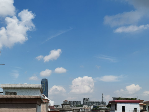 城镇天空