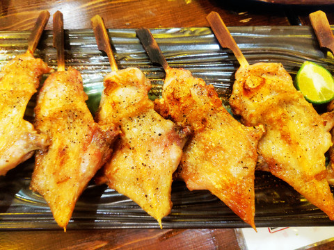 日式盐烤鸡翅