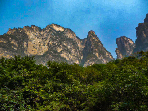 河南大别山云台山风景区