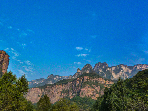 河南大别山云台山风景区郭亮村