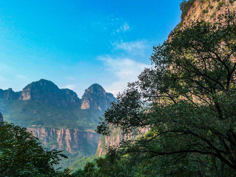 河南大别山云台山风景区郭亮村