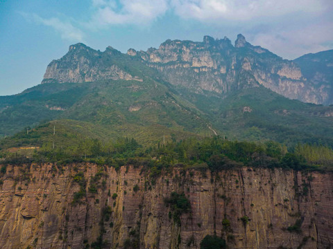 河南大别山云台山风景区郭亮村