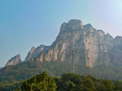 河南大别山云台山风景区郭亮村